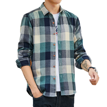 Plaid Long Sleeve Shirt