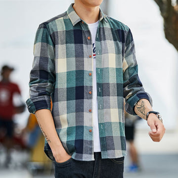 Plaid Long Sleeve Shirt