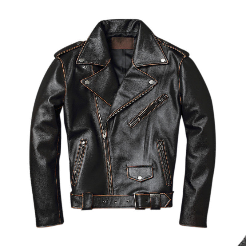 Classic Biker leather Jacket