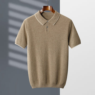 Cashmere Lapel T-Shirt