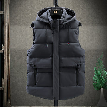 Hooded Down Vest Jacket